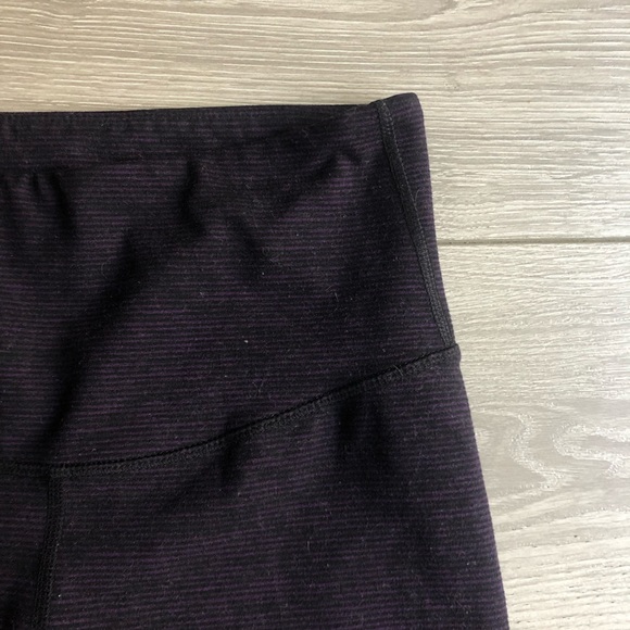 Old Navy Tall Legging - purple with stripes - small tall - Picture 2 of 3